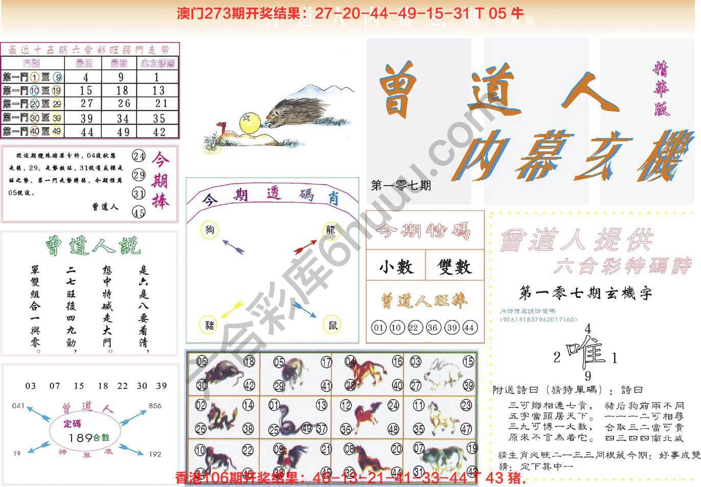 曾道人内幕玄机(精华版)
