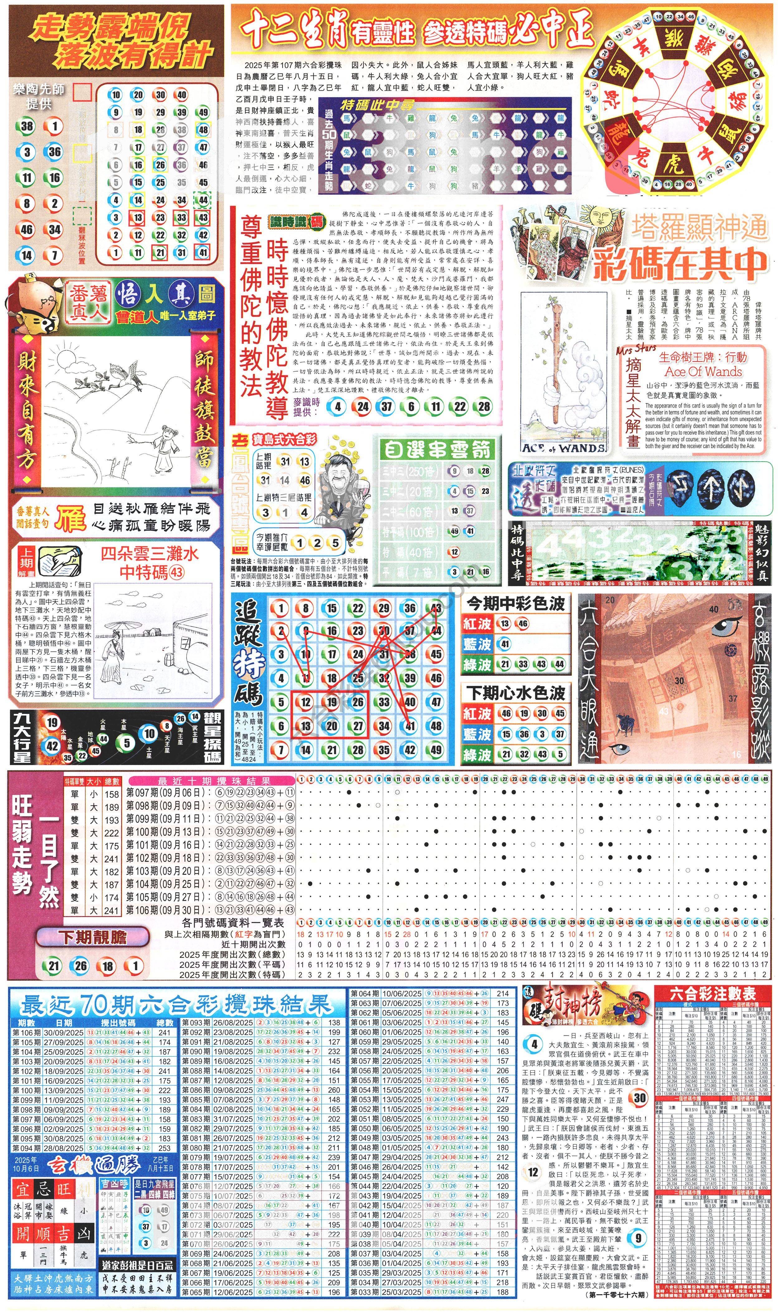 新报六合彩玄机