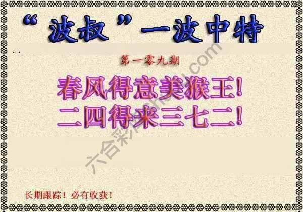 波叔一波中特
