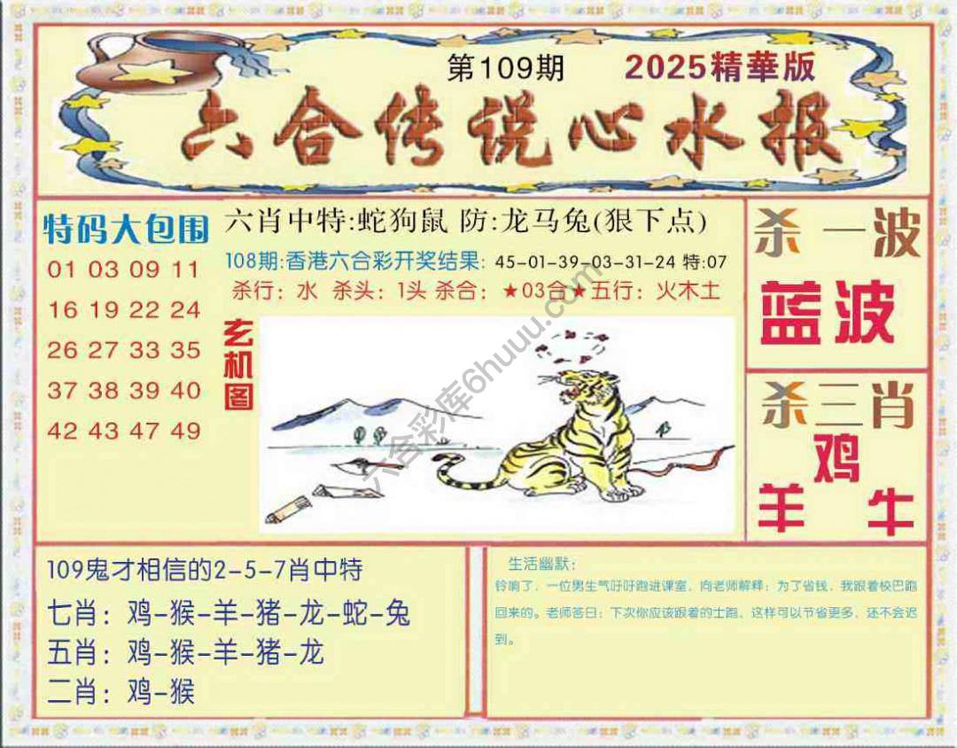 六合传说心水报