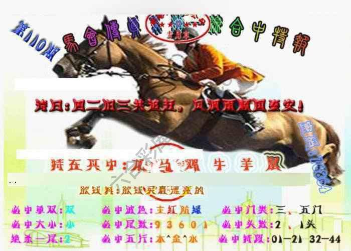 马会传真综合报