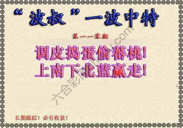 波叔一波中特