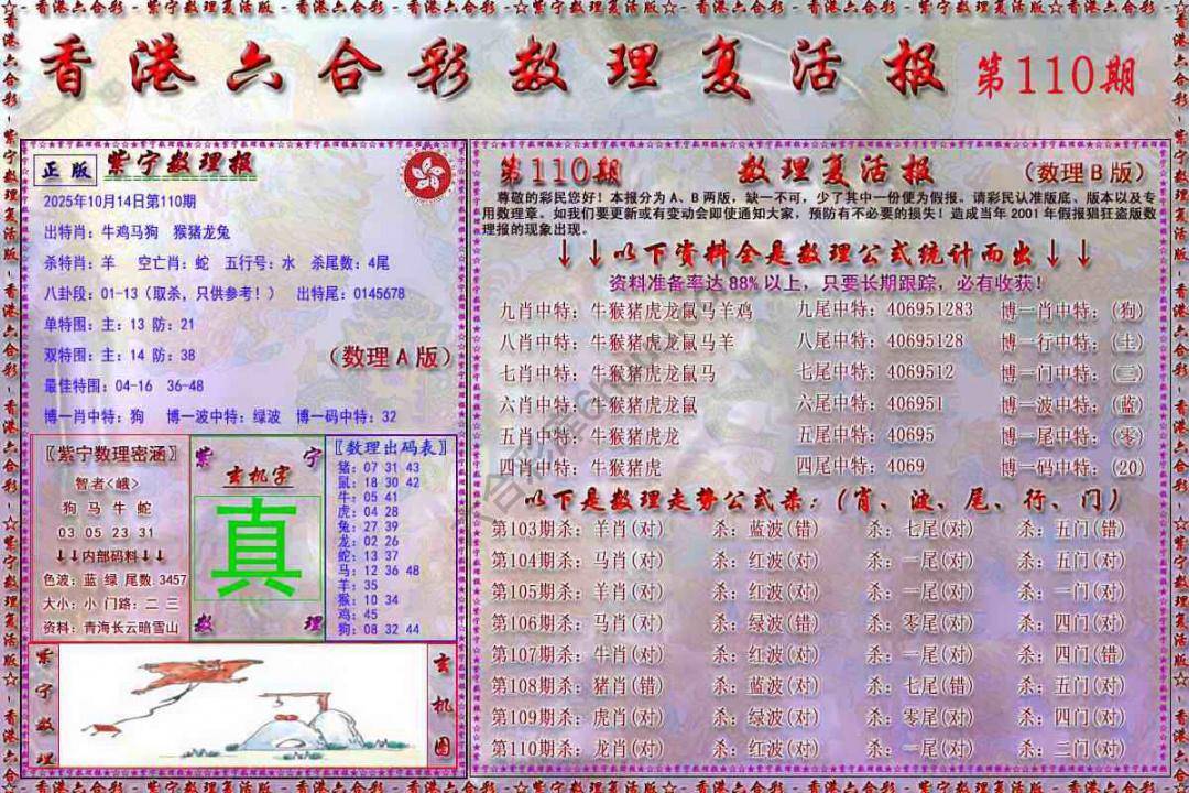 数理复活报