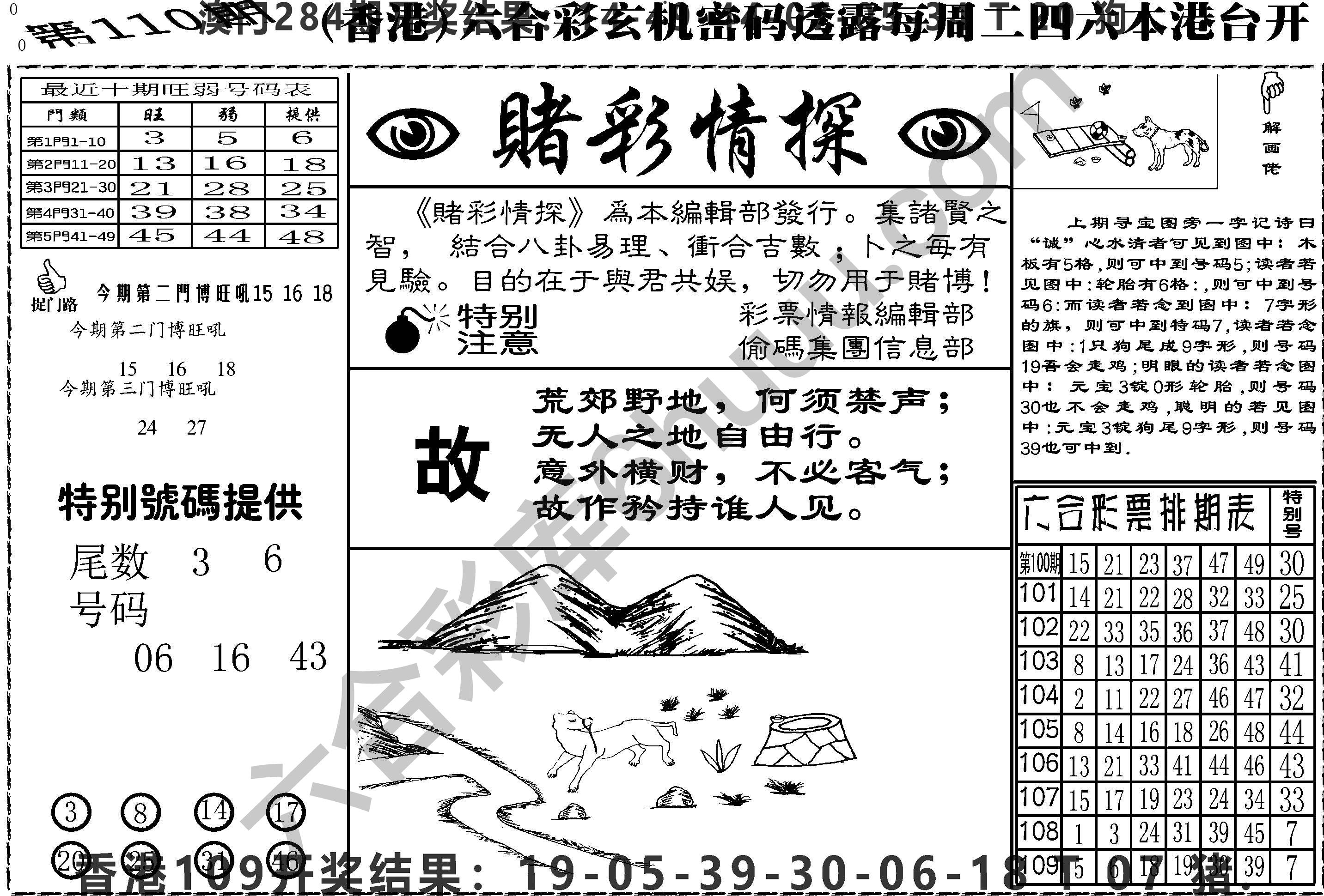 赌彩情探