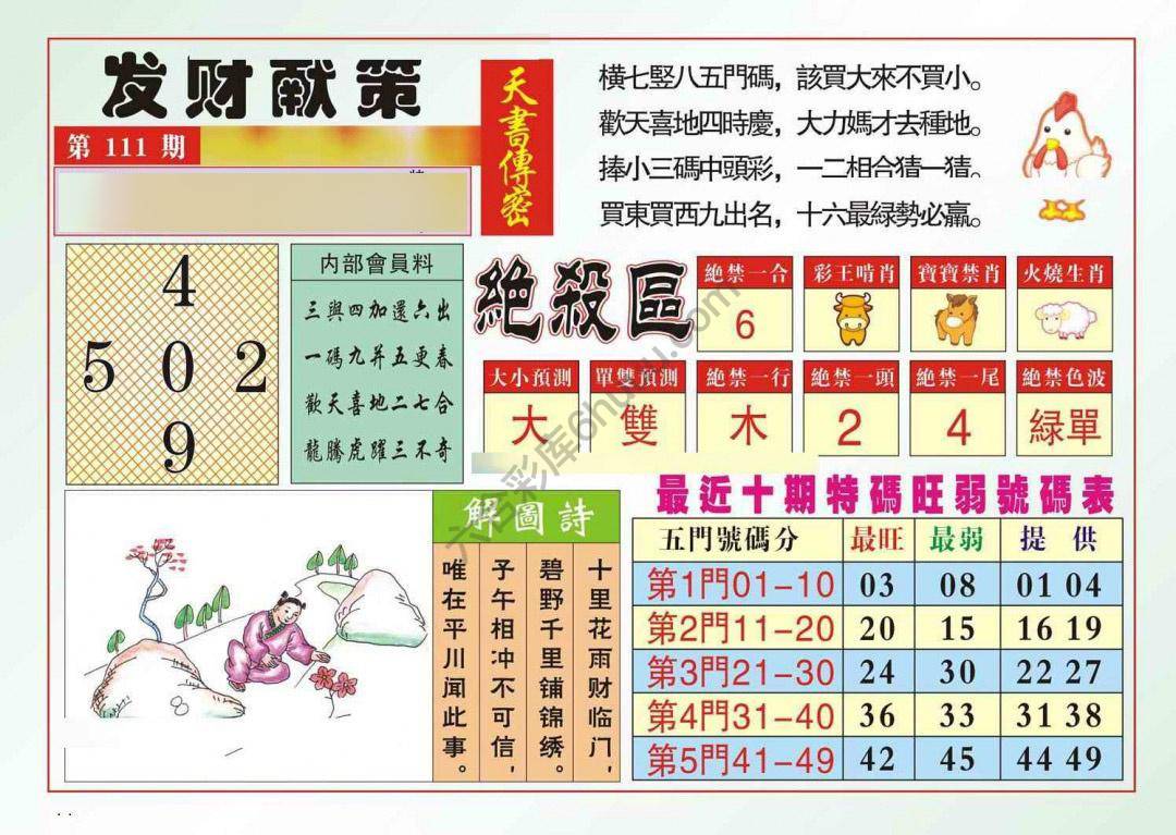 发财献策