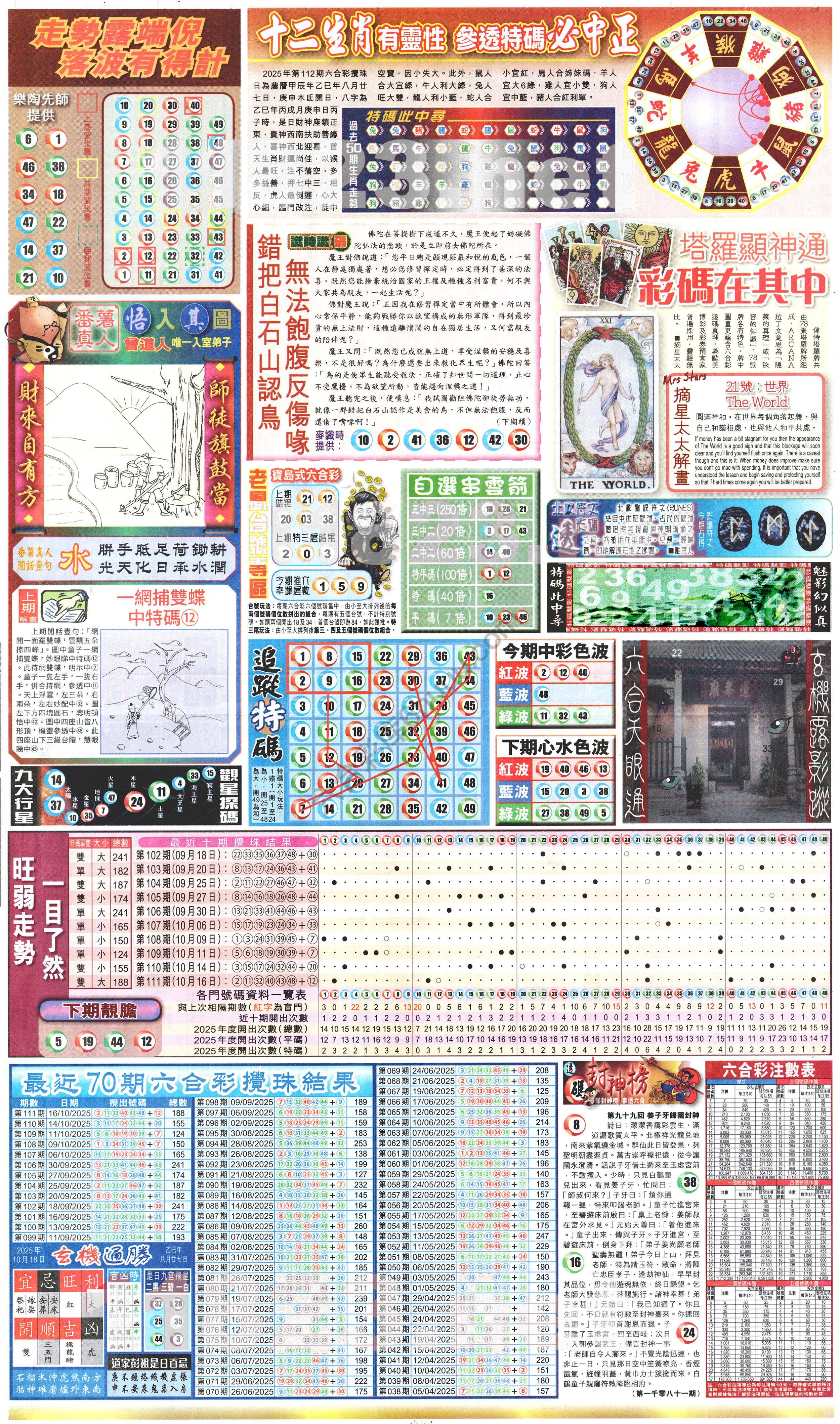 新报六合彩玄机