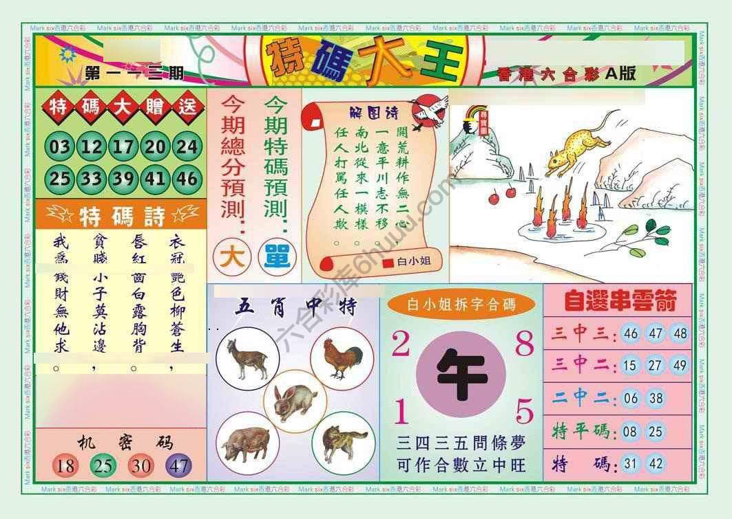 特码大王