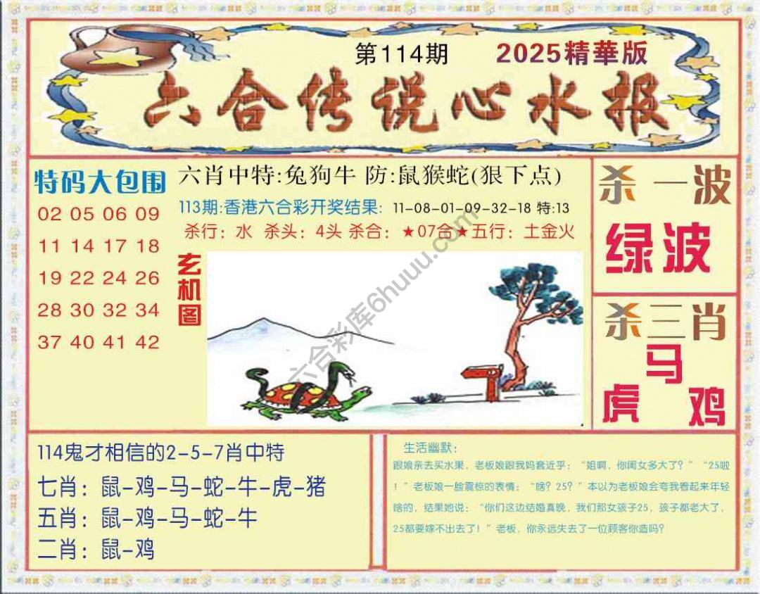 六合传说心水报