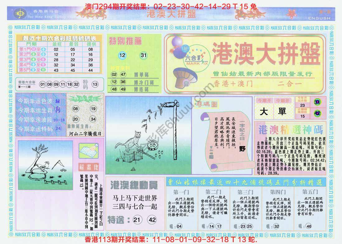 港澳大拼盘