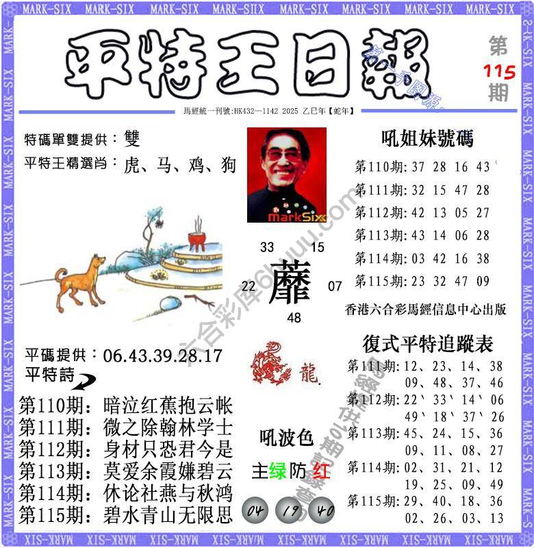 平特王日报
