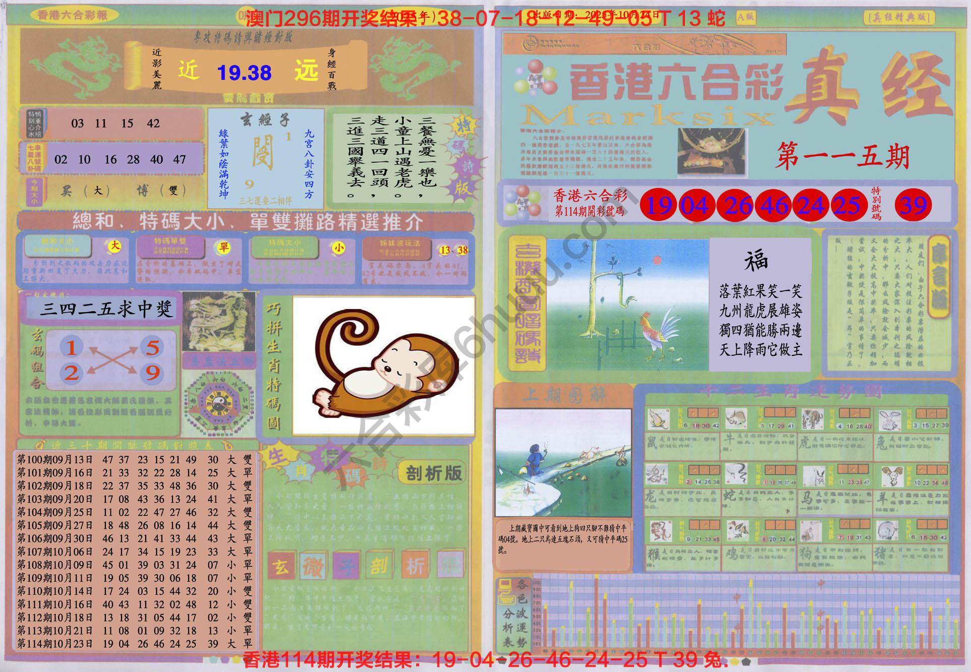 香港六合彩真经