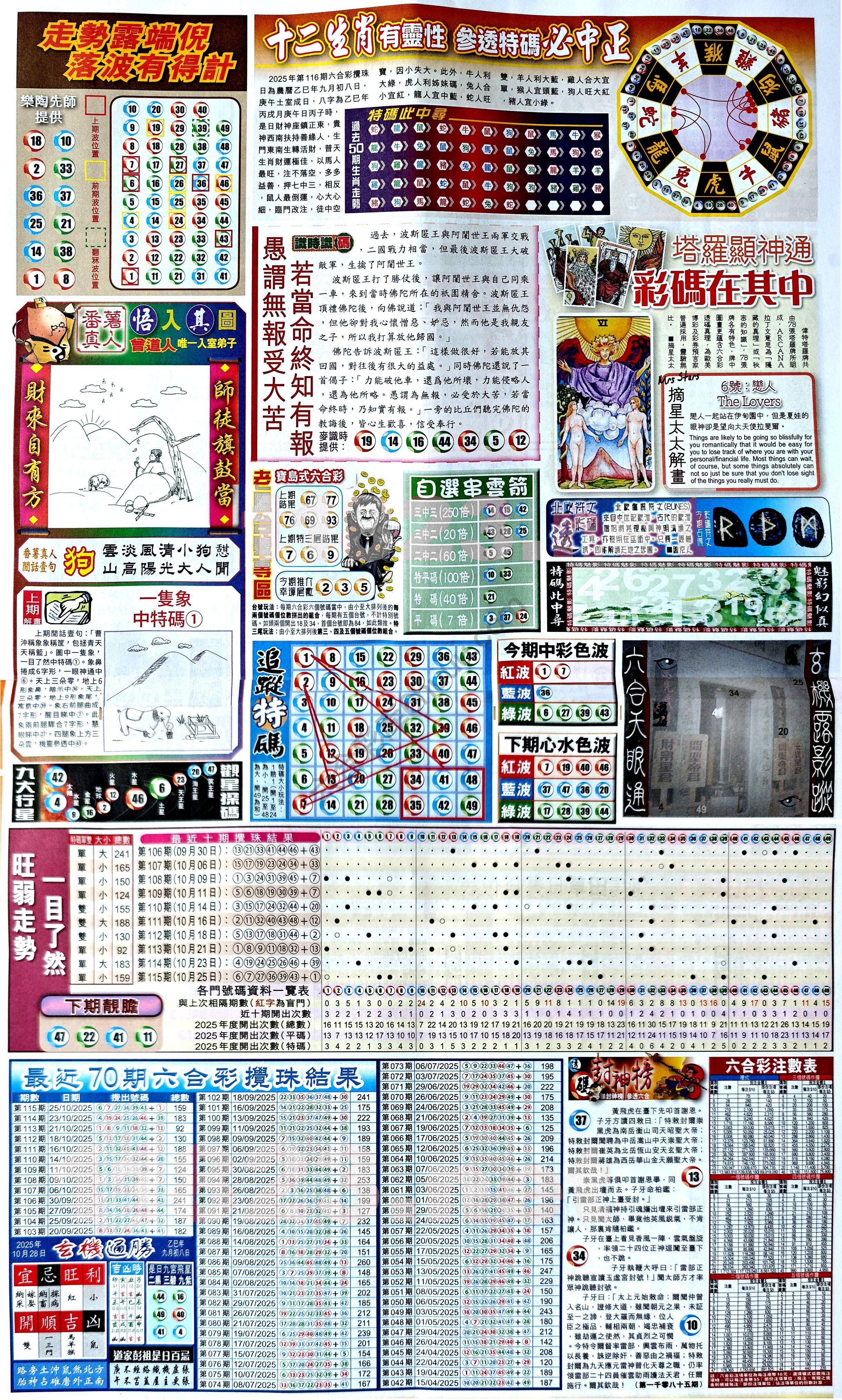 新报六合彩玄机