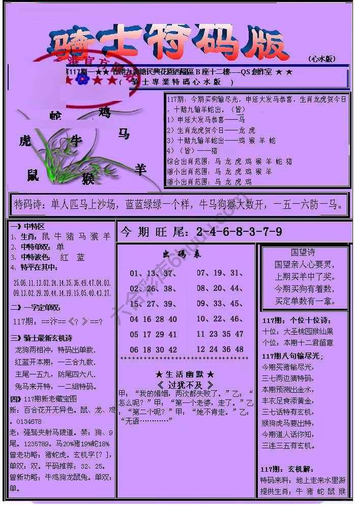 另类骑士特码版
