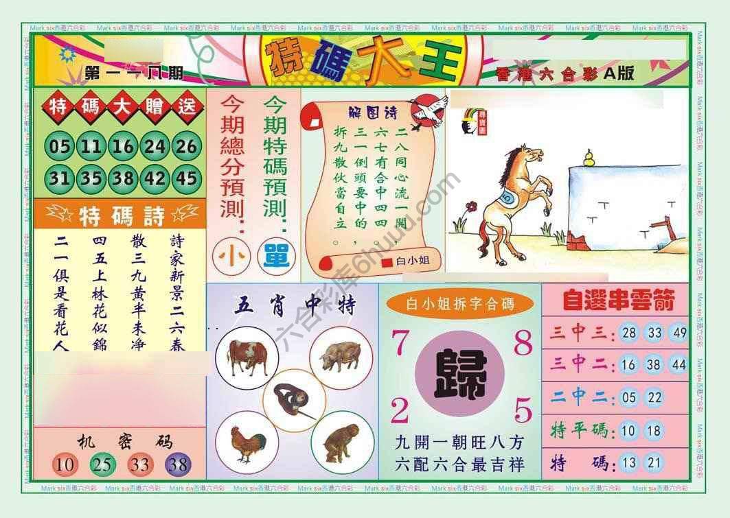 特码大王