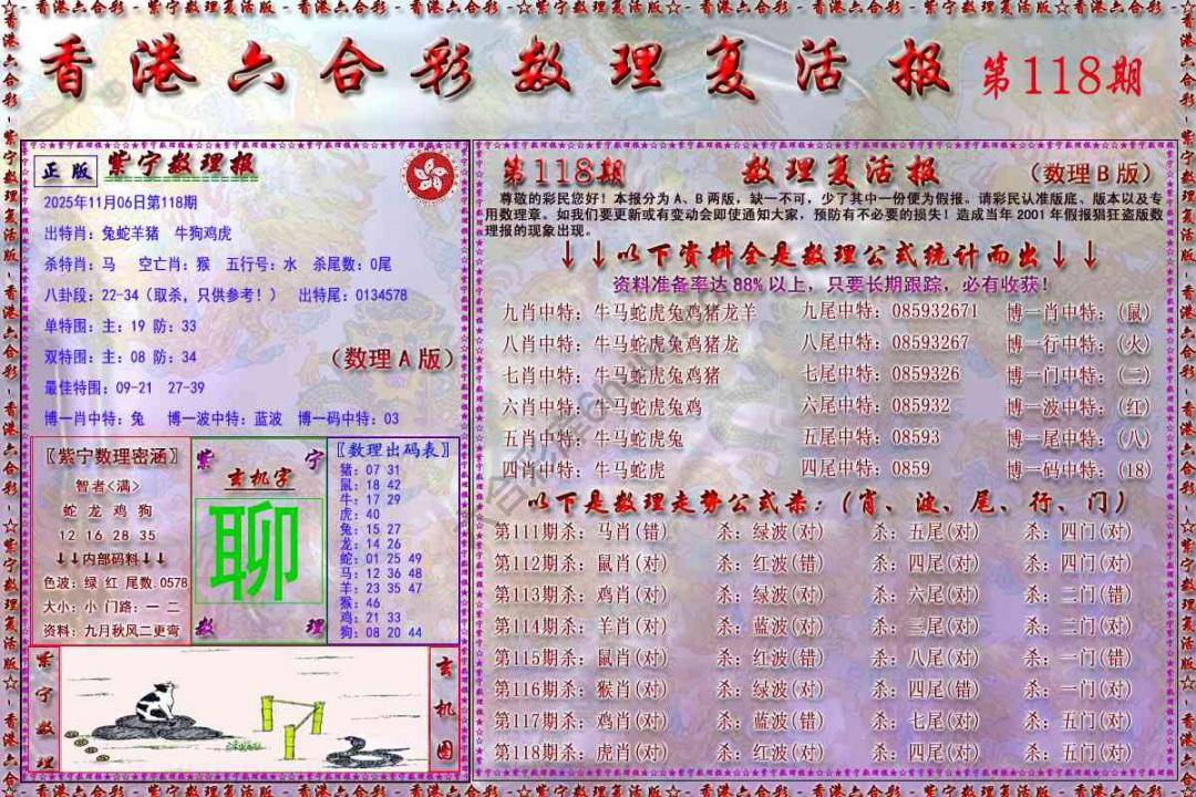 数理复活报