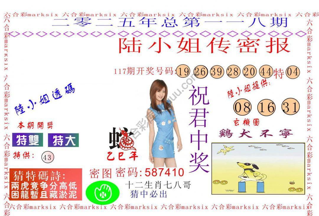 陆小姐传密