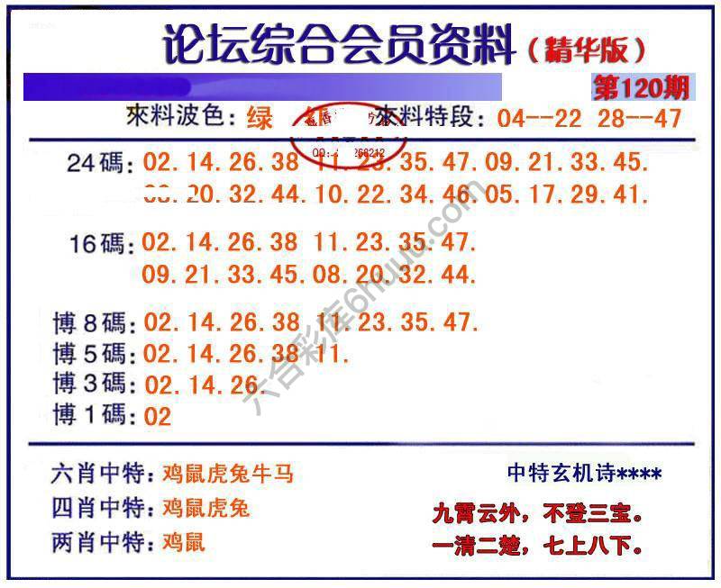 综合会员资料