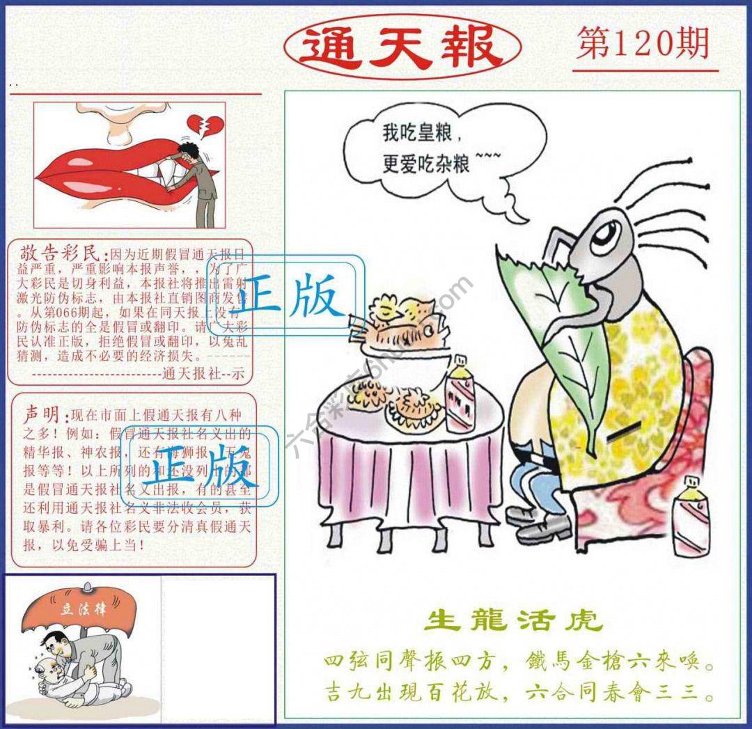 正版通天报