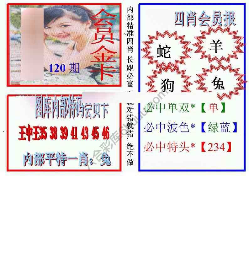 马经四肖会员报