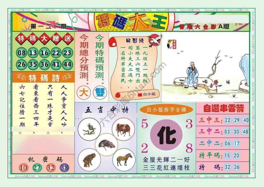 特码大王
