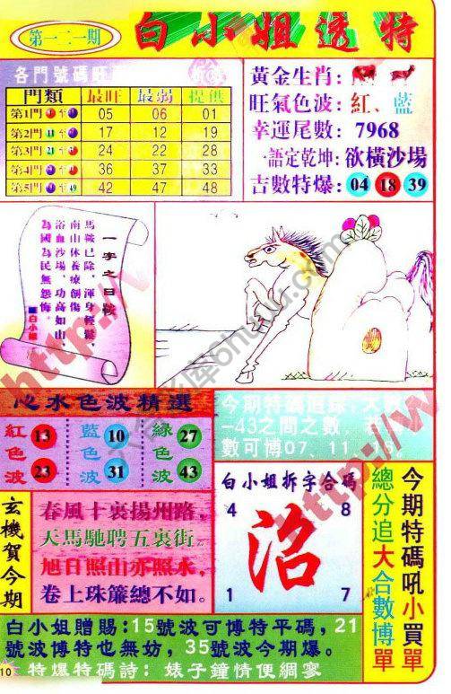 白小姐透特