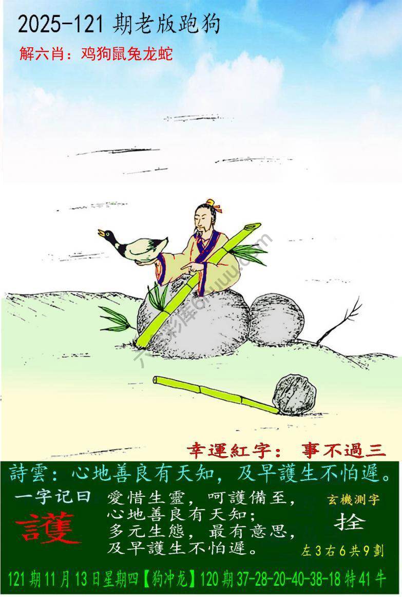 老版跑狗图