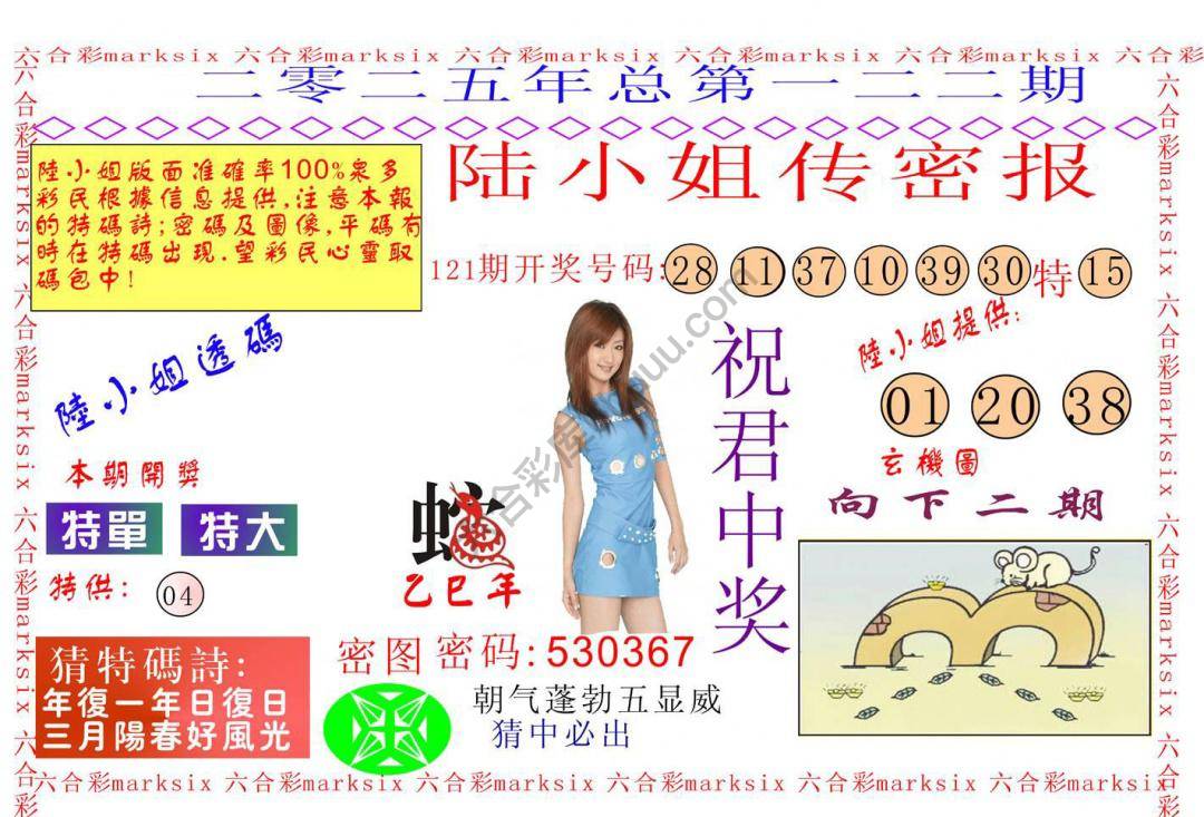 陆小姐传密