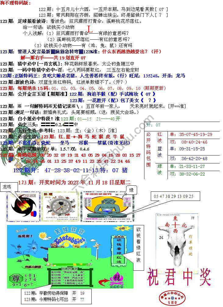 青龙五鬼报