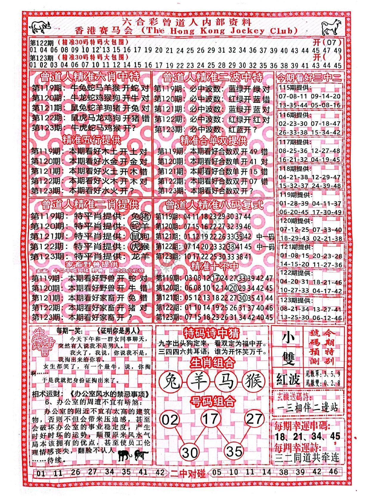 曾道人内部资料