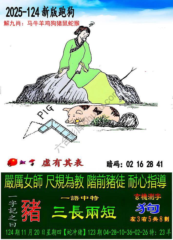 跑狗图（新版）