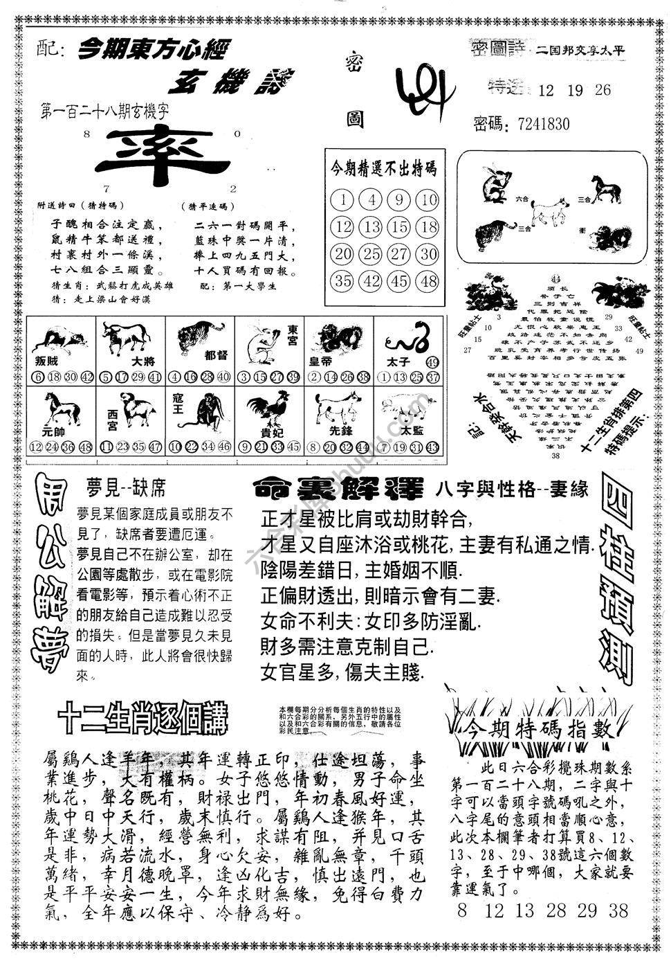 另版东方心经