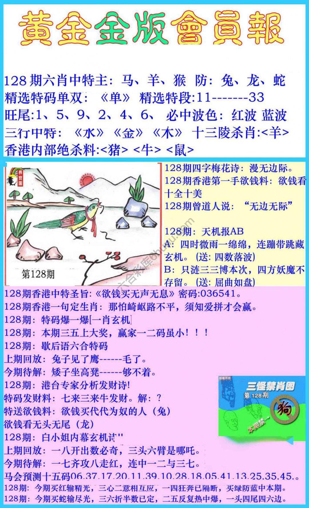 黄金金版会员报