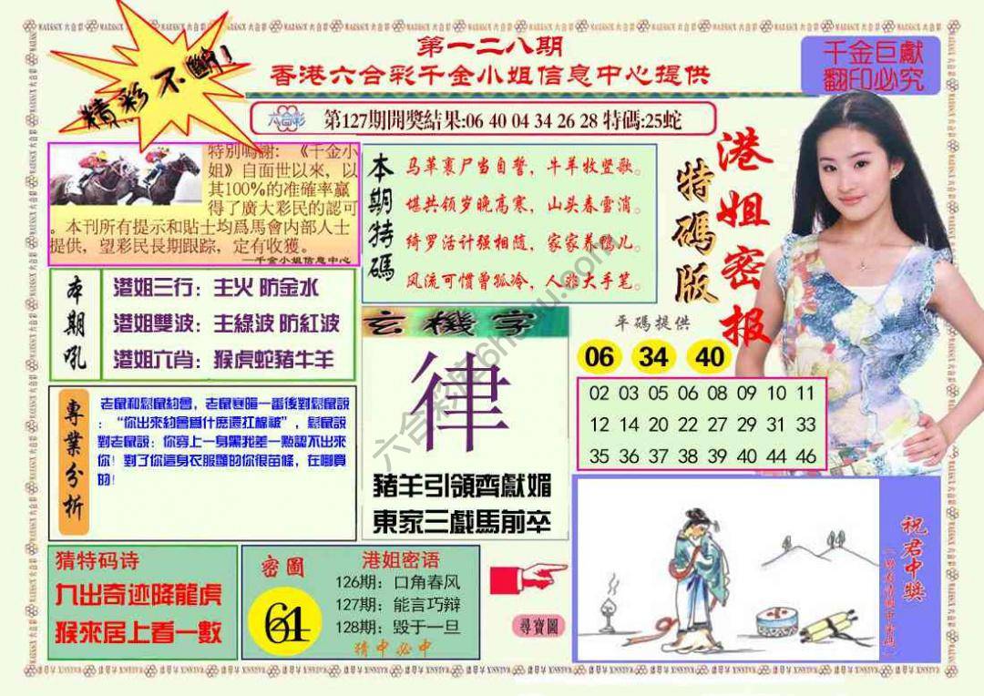 港姐密报