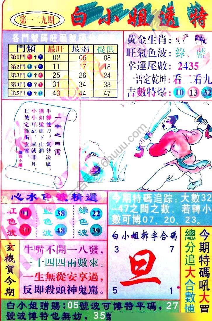 白小姐透特