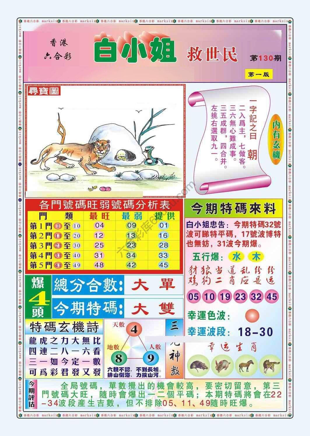 白小姐救世民