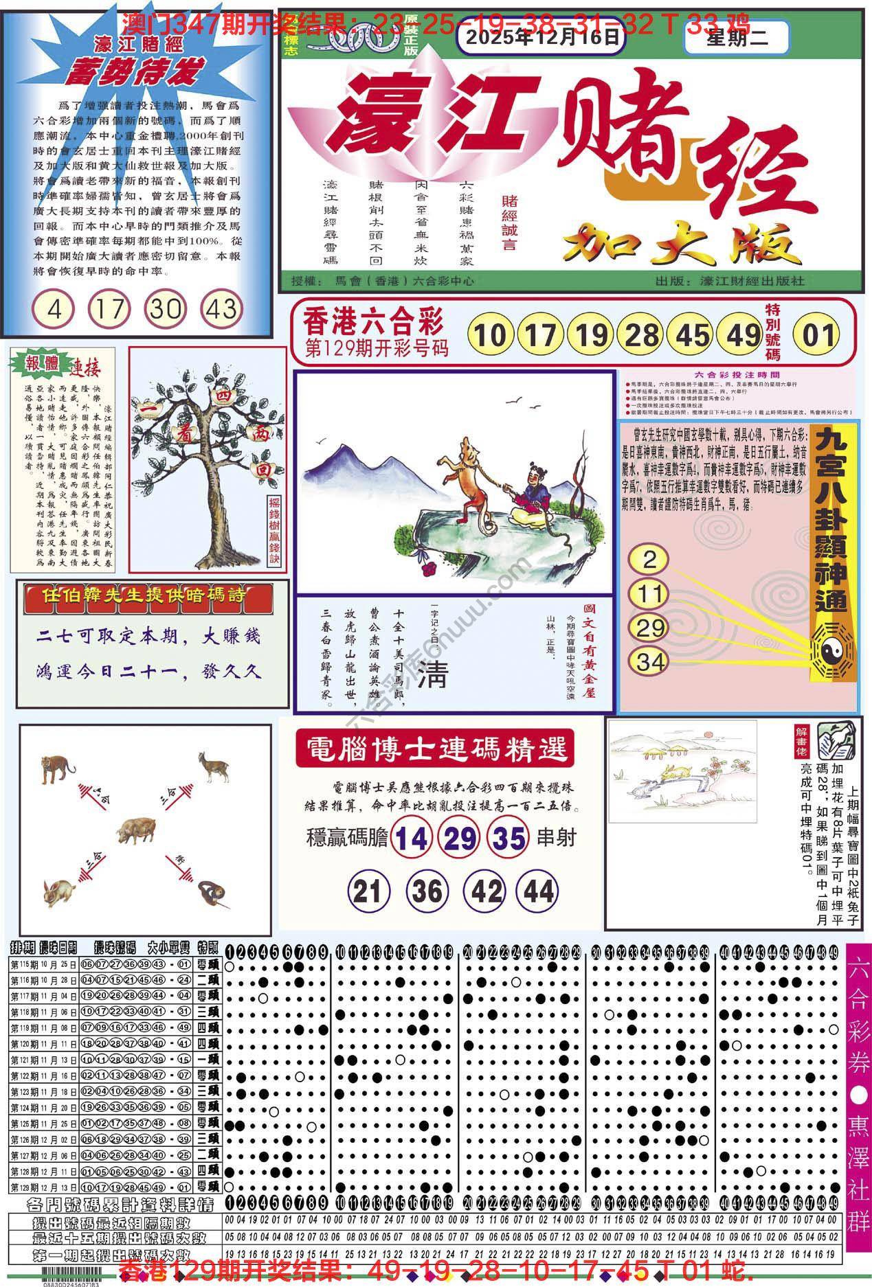 濠江赌经（加大版）