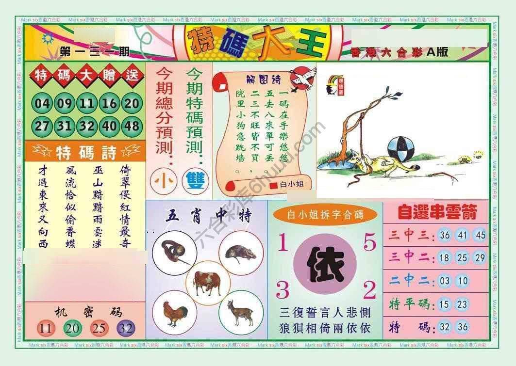 特码大王
