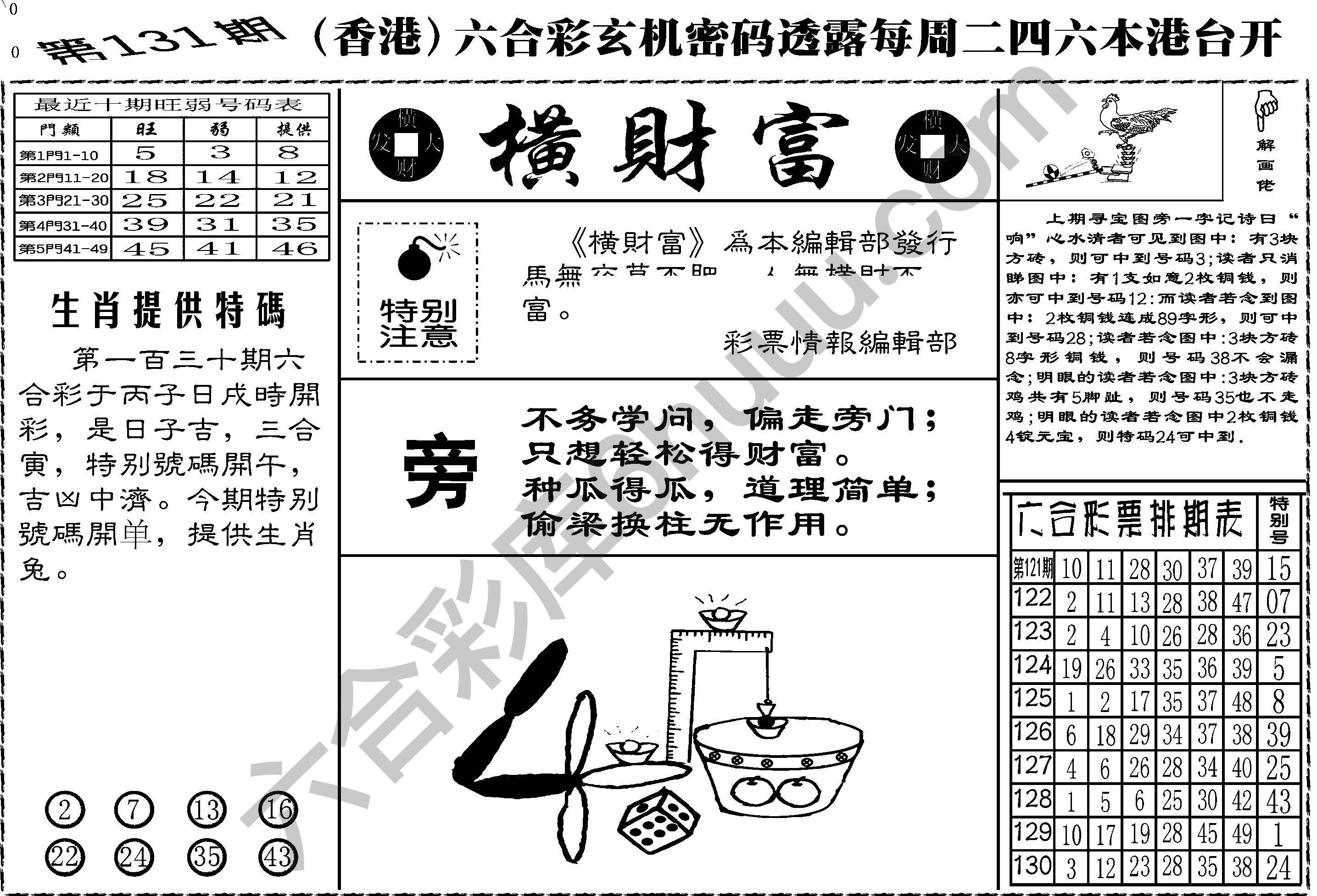横财富