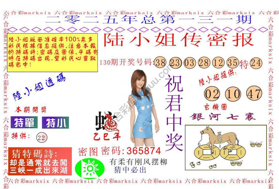 陆小姐传密