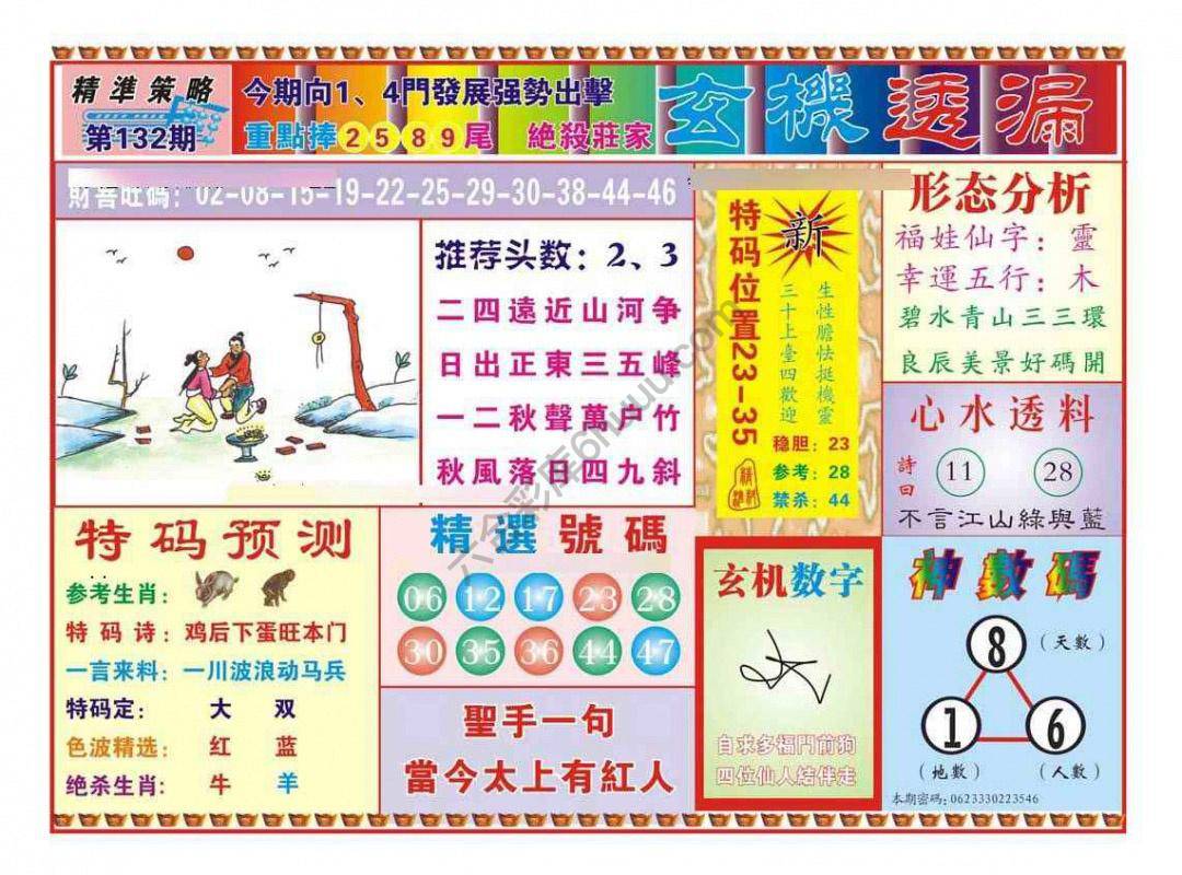 玄机透漏