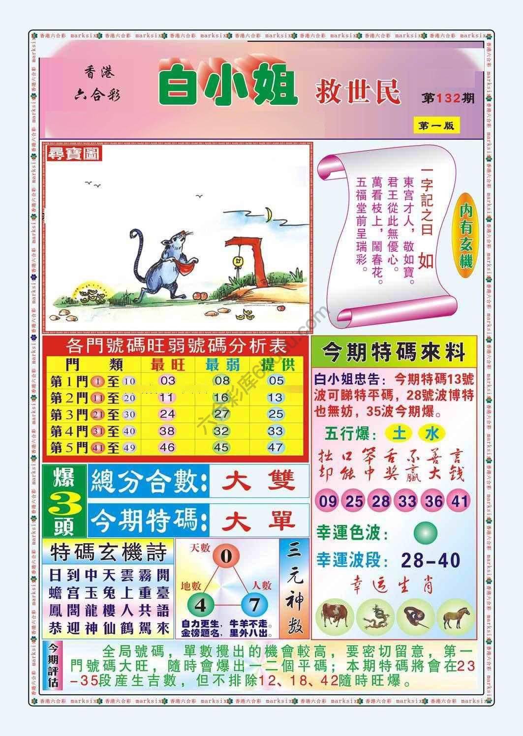 白小姐救世民
