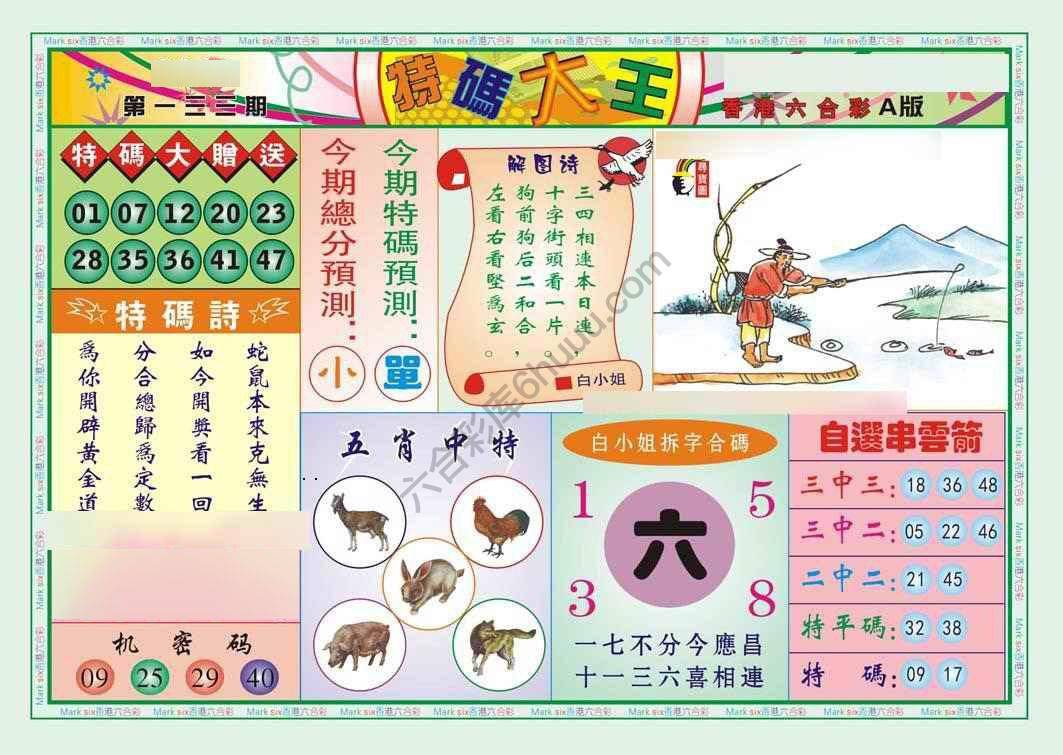 特码大王