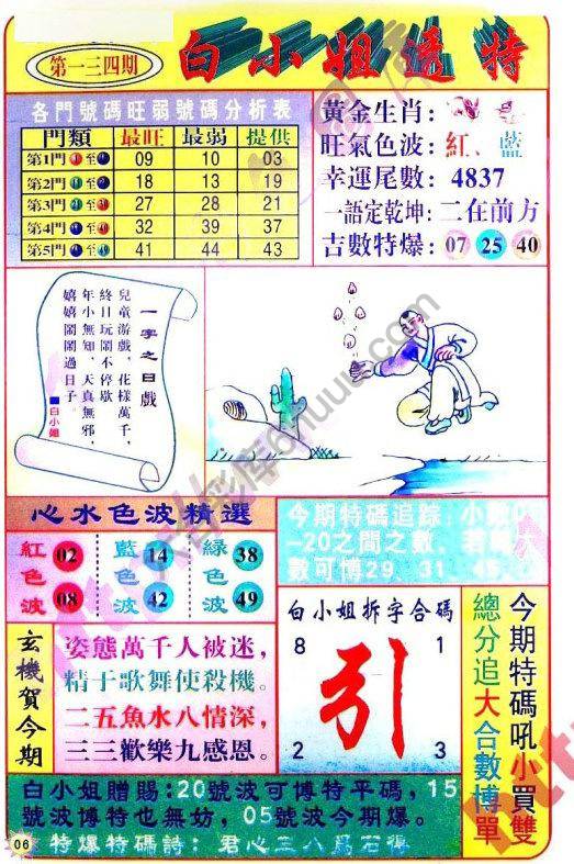 白小姐透特