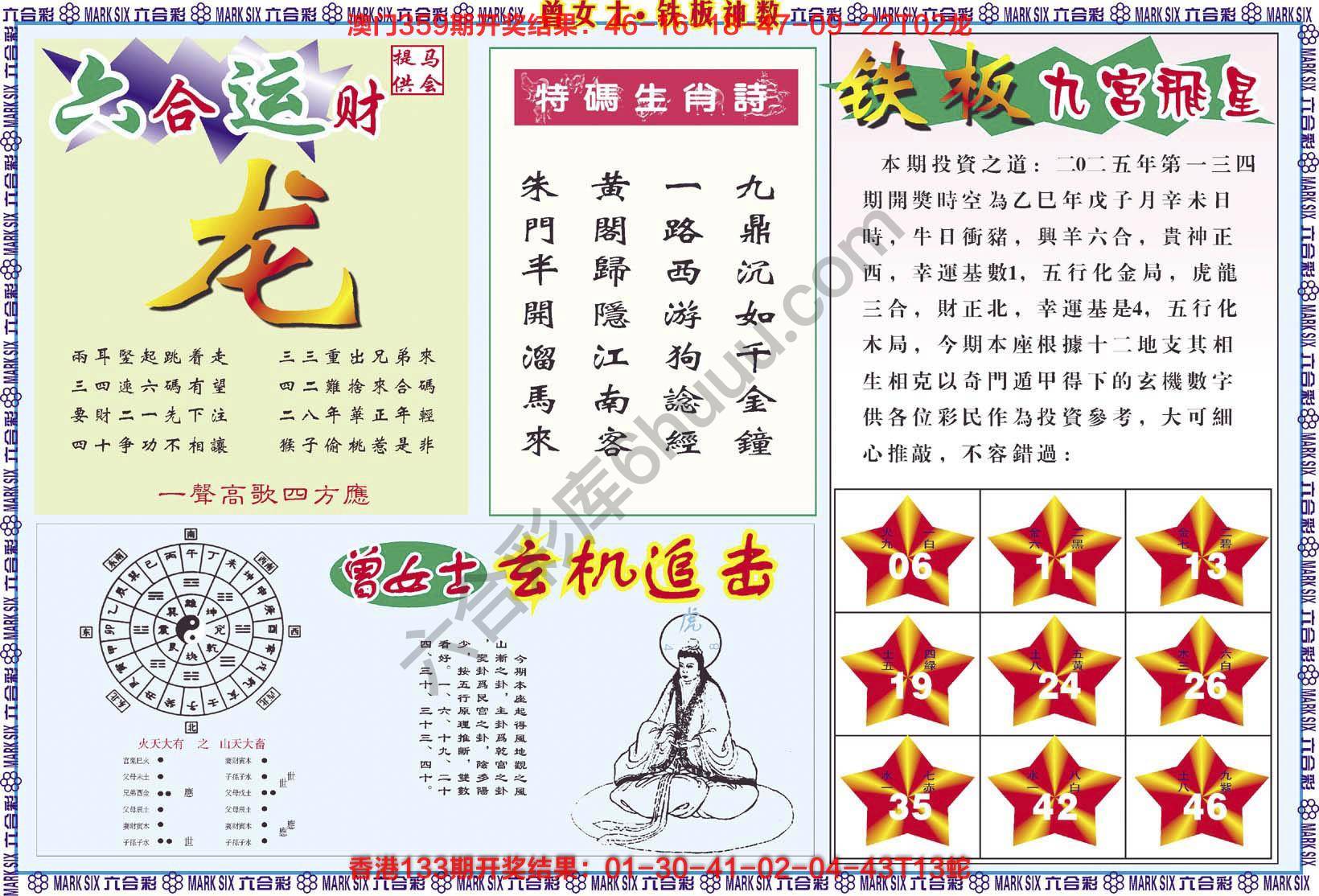 曾女士铁板神数