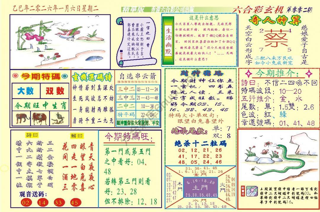 六合玄机(精华版)