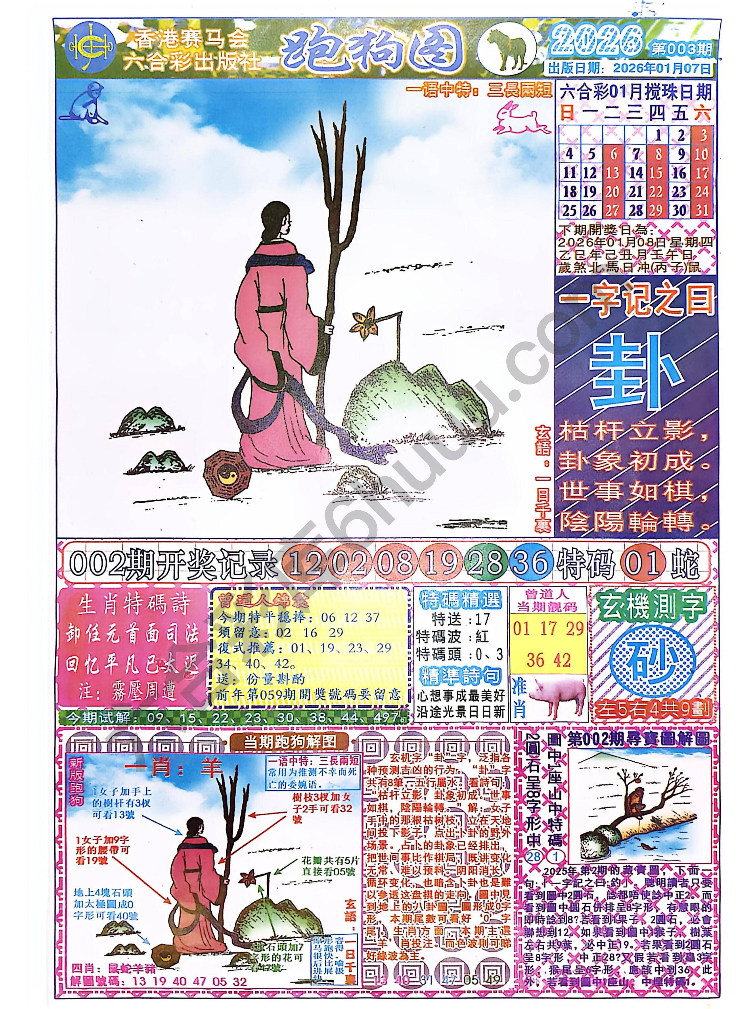 赛马会跑狗图