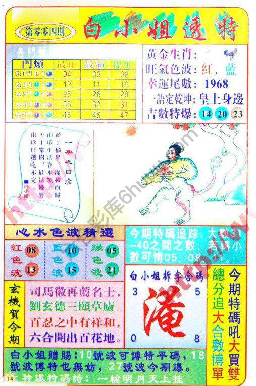 白小姐透特