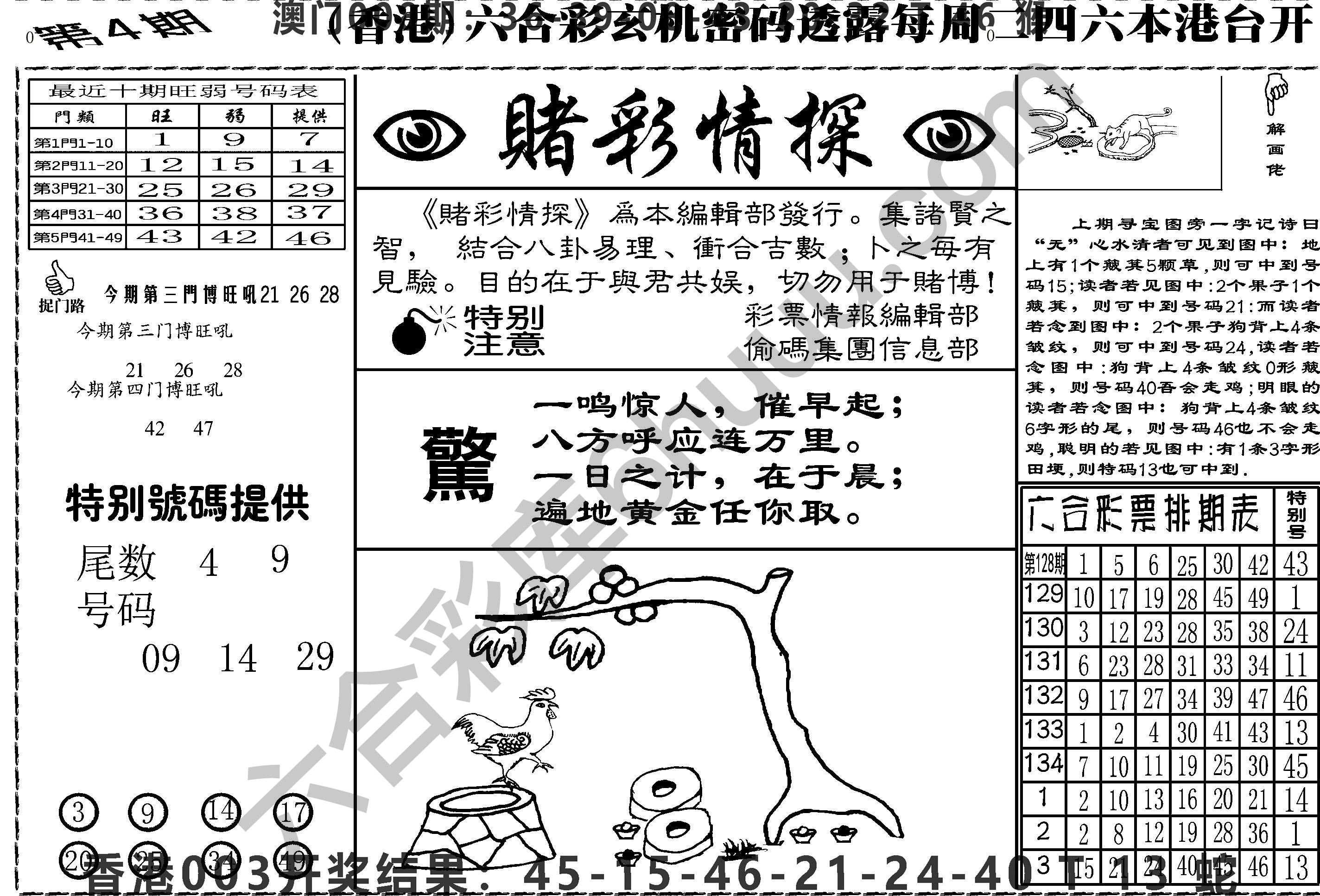 赌彩情探
