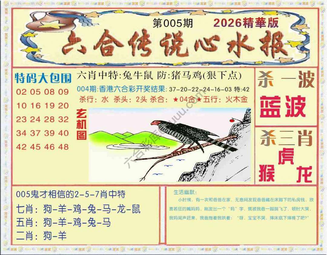 六合传说心水报