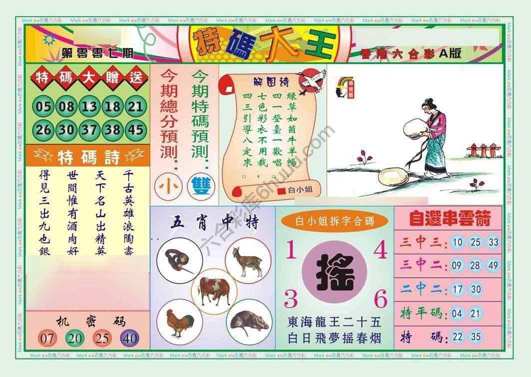 特码大王